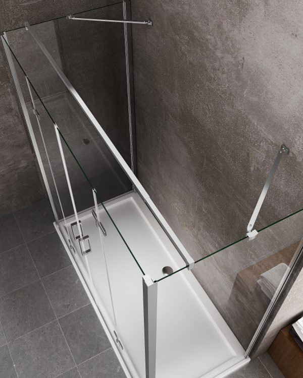 Ebern Designs Gedral Rectangular Walk in Shower Enclosure | Wayfair.co.uk